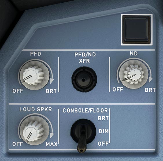 Instrument Lighting Control Panel