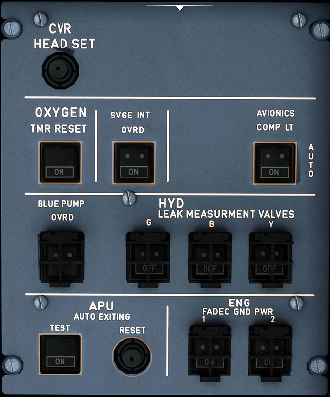 Maintenance Panel